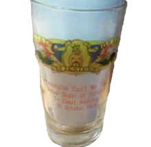 Vtg Royal Order of Jesters Glass Tumbler Court No. 121 Lexington KY 1969 - £14.75 GBP