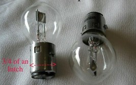 2X Kymco Agility 49 50 150  Headlight Bulb Head Light BAY20D 12V 25W/25W... - $16.82