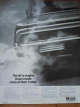 Mobile Oil The Dirty Engine Print Magazine Advertisement 1967 - $4.99