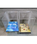 Vintage 1993 U.S. Acrylic Inc. Clear CD Storage Rack 30 Disc USA Made EUC - $444.12 MXN