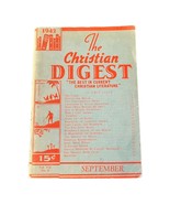 VTG THE CHRISTIAN DIGEST September 1942 Best of Christian Lit. Book Soft... - £9.46 GBP