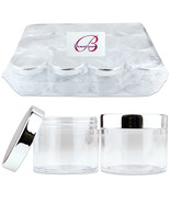 2Oz/60G/60Ml (36Pc) High Quality Acrylic Leak Proof Container Jars W/Sil... - $84.99