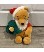 NEW Vintage 1995 Disney Winnie the Pooh Santa &quot;CHRISTMAS AT OUR HOUSE&quot; P... - $61.82