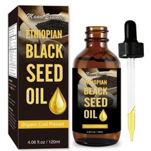 Pure Ethiopian Black Seed Oil Cold Pressed 4 ozEdible All Natural 2.8% Thymo - $19.99