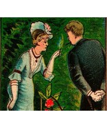 Victorian Trade Card Lighting Cigar Hartford CT E S Shepard Custom Shirt... - €16,83 EUR
