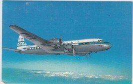 Pan American World Airways Super-6 Clipper Postcard Unused Airport PAA - £2.37 GBP