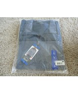 BNIP Eddie Bauer Mixed Media Men&#39;s pullover, size L, quarter zip, Blue - $47.54 CAD