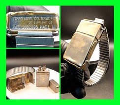RARE Military Watch Trench Lighter Made From Zippo Lighter &amp; Razor Case OOAK - £257.54 GBP