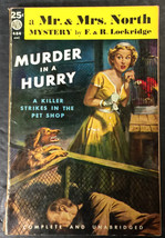 Murder in a Hurry by Frances and Richard Lockridge, Avon #484 Paperback 1950 - £9.57 GBP