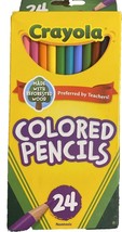 Crayola 68-4024 Long Colored Pencils - Pack of 24 - £9.26 GBP