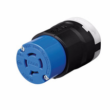 Eaton AHCL1520C Arrow Hart Color Coded Blue Locking Connector 3P 20A 250V 4-Wire - $24.49