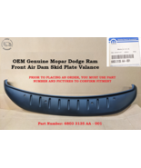 OEM Mopar Front Bumper Valance 2011-2018 Dodge Ram 1500 Sport and Expres... - $113.80