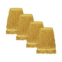 Commercial Mop Head Replacement,Yellow Cotton Looped End String, Wet Ind... - $52.99