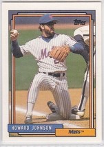 M) 1992 Topps Baseball Trading Card - Howard Johnson #590 - $1.97