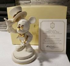 Lenox Classics Signed Gentleman Mickey Mouse Disney Collection Wayne Lynn - £148.62 GBP