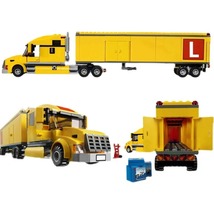 Transporter Yellow Big Truck Vehicle Model Building Blocks Bricks Toys G... - $91.99