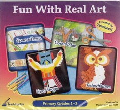 Fun With Real Art (Primary Grades 1-3) (CD, 2010) Win/Mac - NEW in Jewel Case - £3.18 GBP