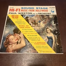 LP-PAUL WESTON-Sound Stage Music from Hollywood-Duel in the Sun, Quo Vadis - £5.19 GBP