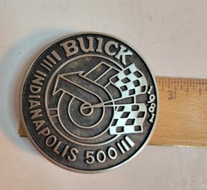1981 Indianapolis 500 Buick Belt Buckle Pewter 134/500 image 2