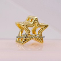 2022 Winter Release 14K Gold Plating Moments Radiant Star Charm  - £10.62 GBP