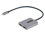 StarTech.com USB-C to Dual HDMI Adapter, USB Type-C Multi-Monitor MST Hu... - £54.47 GBP
