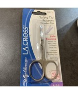 La Cross Sally Hansen SAFETY TIP SCISSORS Safely Trims Baby’s Nails 72875 - £8.46 GBP