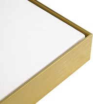 NEW AKFADO DIY GOLD METAL FLOATING FRAME FOR 30x40” CANVAS PAINTINGS 1.5... - £36.03 GBP