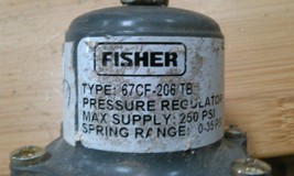 FISHER 67CF-206/TB REGULATOR - $49.95