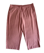 Athleta Pink Drawstring Waist Knit Pants Size 3X - £36.52 GBP