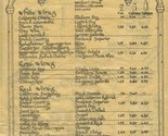 The Monastery Menu Pearl Street Boulder Colorado 1980&#39;s - $27.72