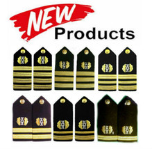 NEW US NAVY AUTHENTIC JUDGE ADVOCATE SHOULDER BOARDS RANKS Hi Quality CP... - $30.50+
