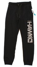 Tony Hawk Black Tapered Leg Athletic Jogger Pants Men&#39;s Large L  NWT - $59.99