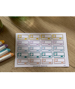 Payment Due Labels | Homemade Functional Write- On Planner Stickers, Pay... - £2.53 GBP