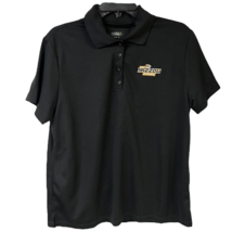 Missouri Mizzou Tigers Core 36 Womens Polo Shirt Black Short Sleeve Logo NCAA L - $26.59