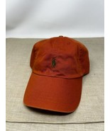 Polo Ralph Lauren Adjustable Strap Back Embroidered Baseball Cap Orange - $40.58 CAD