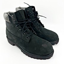 Timberland 6in Premium Black Junior Kids Size 4 Boots 12907 - £11.95 GBP