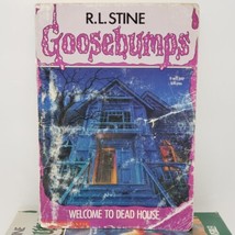 VTG 90&#39;s Goosebumps Welcome To Dead House RL Stine First Print - £19.70 GBP
