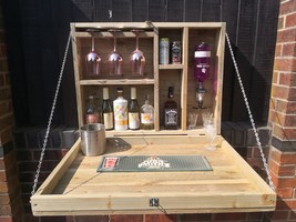 Handmade garden wall bar/Optics/LED Lights - $113.30