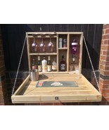 Handmade garden wall bar/Optics/LED Lights - €97,44 EUR