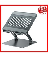 Versatile Adjustable Tablet Holder Stand for 4.7-16.5&quot; Devices, Gray Alu... - $31.67