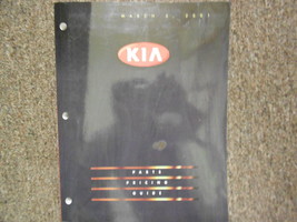 2001 Kia Parties Prix Et Information Service Réparation Atelier Manuel March 01 - £15.57 GBP