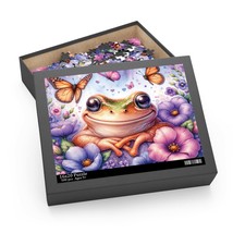 Personalised/Non-Personalised Puzzle, Frog, awd-412, (120, 252, 500-Piece) - £19.94 GBP+