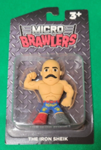Iron Sheik Pro Wrestling Crate Micro Brawler Limited Edition Pwt Wwe Wwf Awa Hof - £10.08 GBP