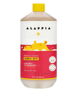 Alaffia Babies &amp; Kids Bubble Bath, Coconut Strawberry 32 Fl Oz - $30.55 CAD