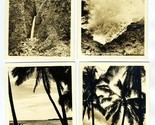 4 Hawaii Real Photo Postcards Blow Hole Sacred Falls Ala Moana Outrigger... - $21.75