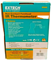 Extech Non-Contact Forehead Infrared Thermometer IR200 - $13.63