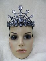 2 pc Gothic Princess Tiara Evil Underworld Queen Persephone Pirate Skull... - $12.36 CAD