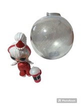 LOL Surprise Doll Glitter Globe Sleigh Babe Santa Christmas. With Ornament Ball - £7.90 GBP