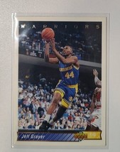 1992-93 Upper Deck - #406 Jeff Grayer Golden State Warriors - £1.50 GBP