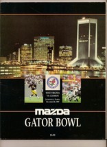 1989 Gator Bowl Game Program WVU Clemson - £64.47 GBP